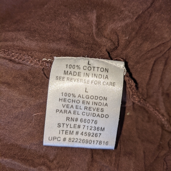 Vintage Brown peasant skirt - Picture 6 of 8